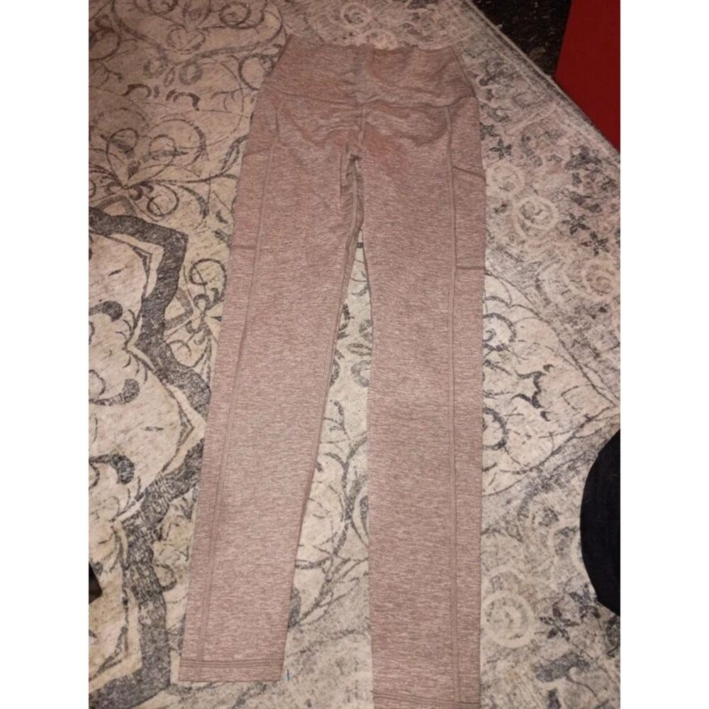 Aerie size small brown hi rise leggings-055v